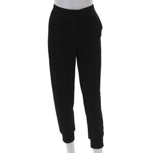 Cut25 by Yigal Azrouel Women Black Jogger Sweatpants Zip Size 6